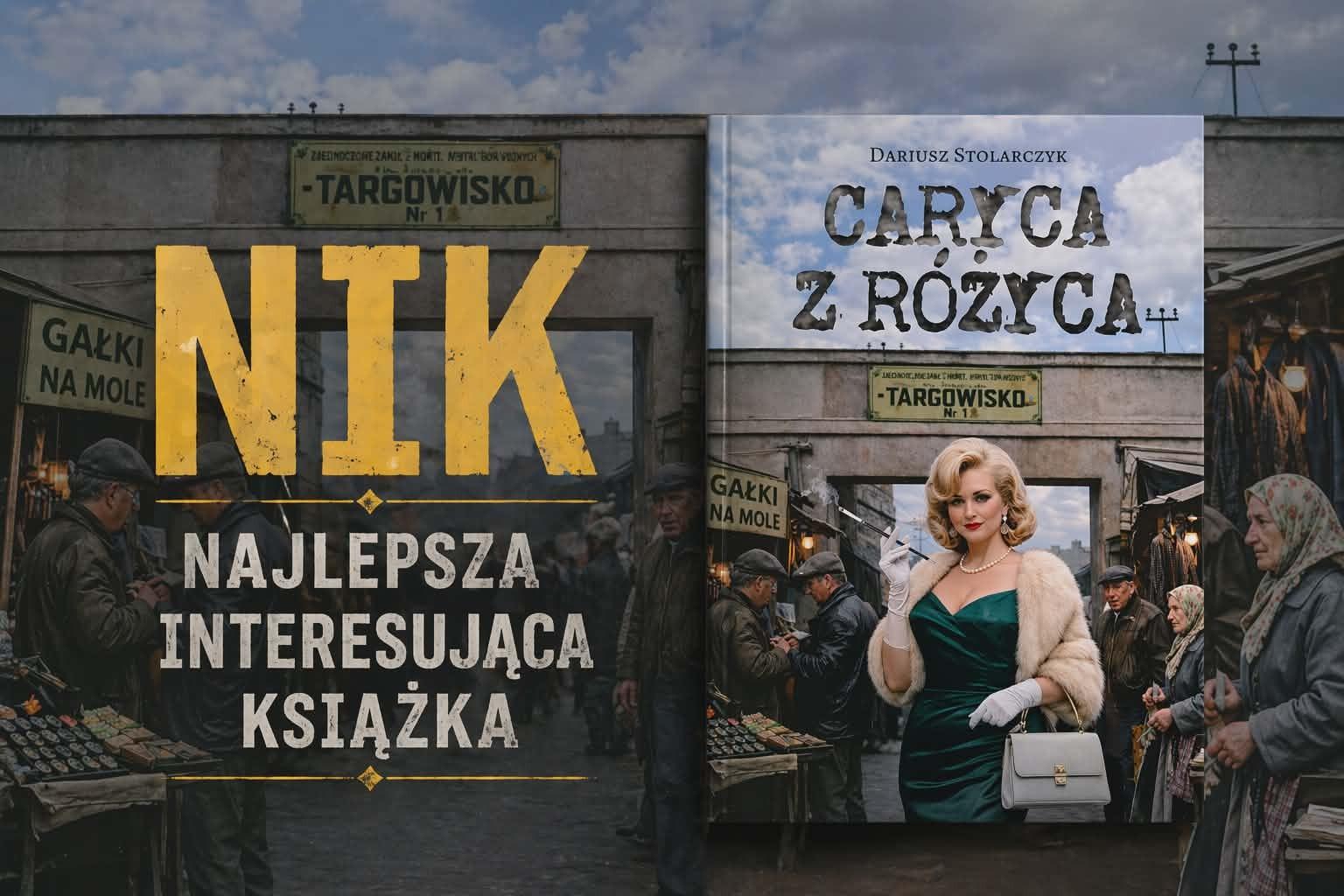 Caryca rządzi Różycem – kryminał, który wciąga jak wir półświatka