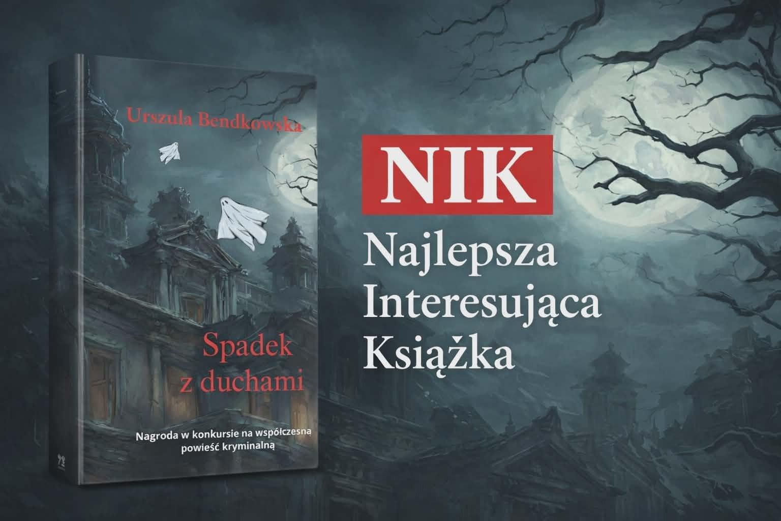 „Spadek z duchami" – kiedy tajemnica wciąga, a wyobraźnia autorki nie zna granic