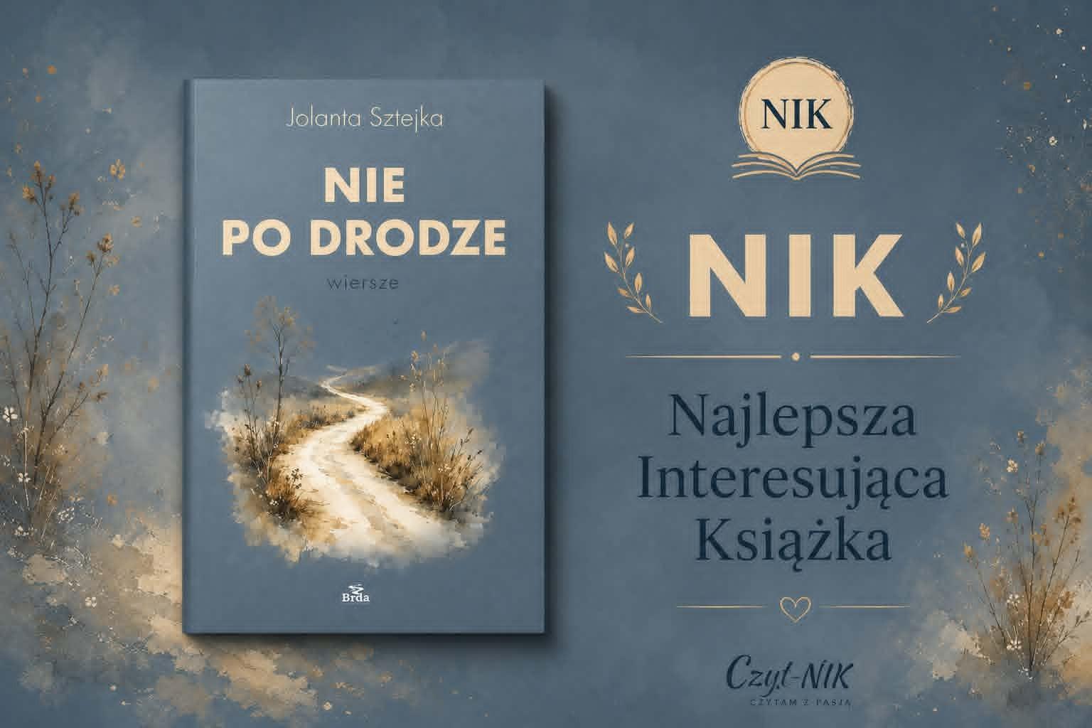 „Nie po drodze” – poezja, która nie szuka łatwych dróg, tylko trafia prosto do serca