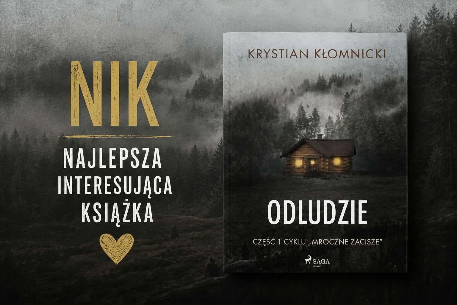 „Odludzie” – miejsce, z którego nie da się uciec. Krystian Kłomnicki otwiera drzwi do mroku, który zostaje z czytelnikiem na długo