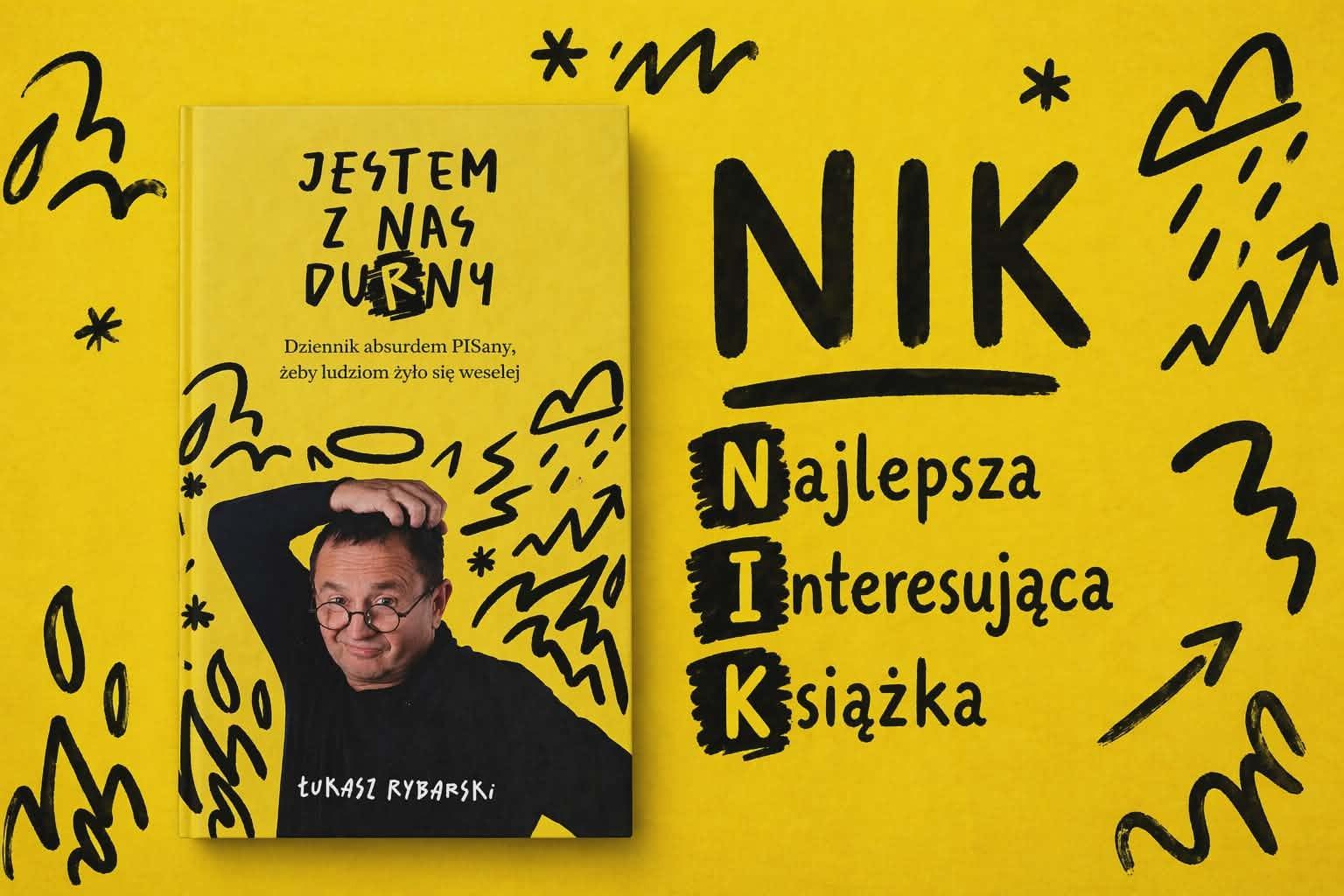 Śmiech, który mówi prawdę – „Jestem z nas durny” to literacki nokaut pełen absurdu i błyskotliwości